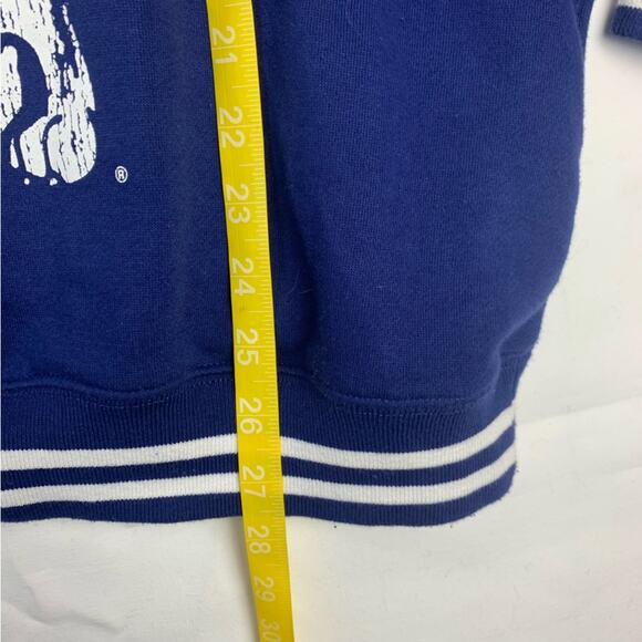 Yale Bulldogs women's 1x crewneck sweatshirt blue white graphic pullover - Picture 8 of 8